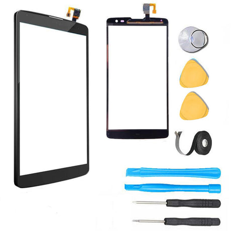 LG G Vista Glass Screen Replacement + Touch Digitizer Premium Repair Kit | D631 | VS880 | F430  - Black