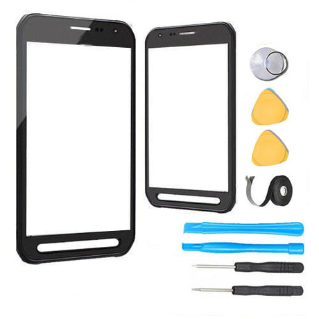 Samsung Galaxy S5 Active Glass Screen Replacement Premium Repair Kit - Black