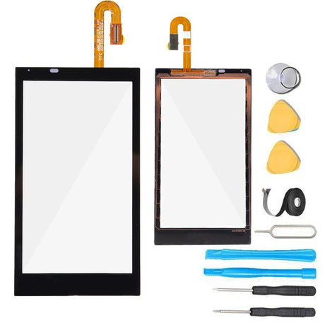 HTC Desire 610 Glass Screen Replacement + Touch Digitizer Premium Repair Kit - Black
