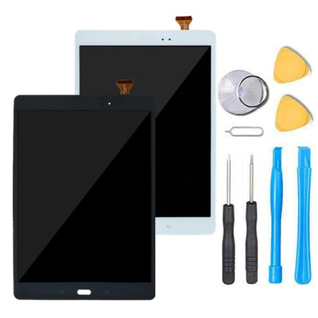 Samsung Galaxy Tab A 9.7 Screen Replacement Glass + LCD + Glass Touch Digitizer Premium Repair Kit - Gray or White