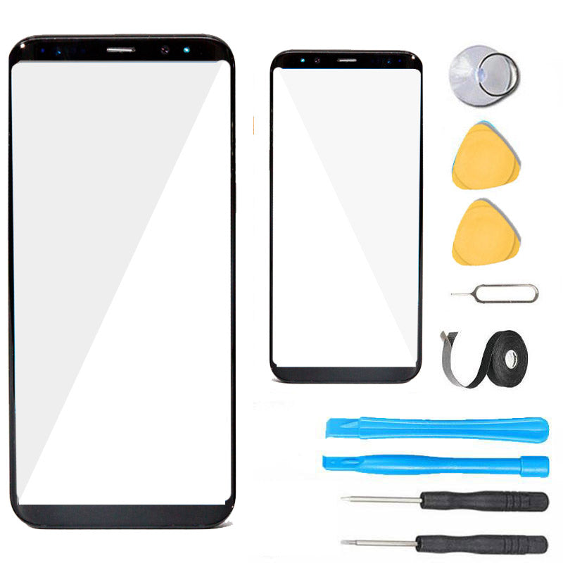 Samsung Galaxy S8 Plus Glass Screen Replacement Premium Repair Kit - Black
