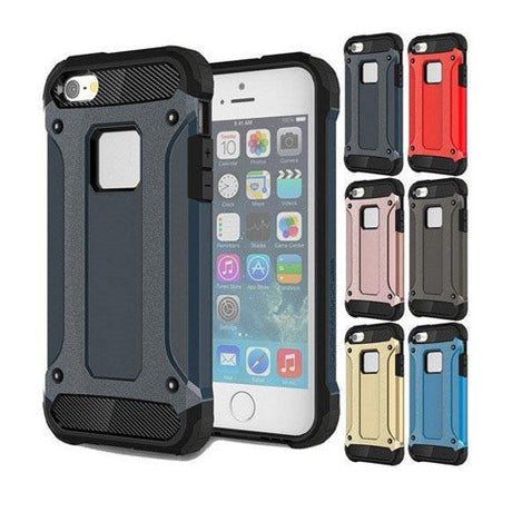 Rugged Armor Protective Hard Case Cover - All iPhone Models