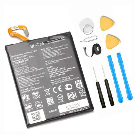 LG K20 Plus Battery Replacement Premium Repair Kit + Tools