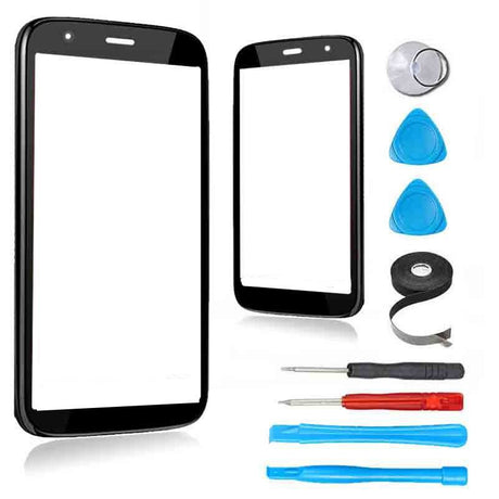 Motorola Moto X (First Generation) Glass Screen Replacement Premium Repair Kit - Black - PhoneRemedies