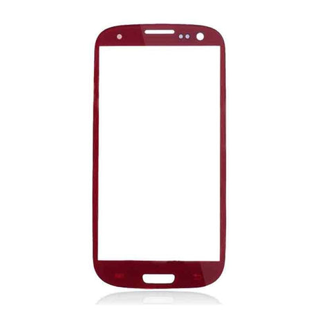 Samsung Galaxy S3 Glass Screen Replacement - Red - PhoneRemedies
