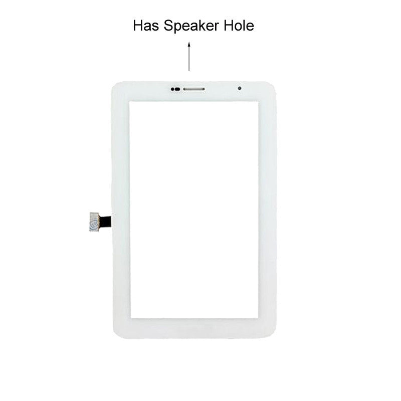 Samsung Galaxy Tab 2 (7") Glass Screen and Touch Digitizer Replacement Premium Repair Kit | P3100 | P3110 | P3113  - White (Has Speaker Hole) - PhoneRemedies