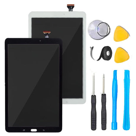 Samsung Galaxy Tab E (9.6") Screen Replacement + LCD + Touch Digitizer Premium Repair Kit SM-T560 T567V - Black or White