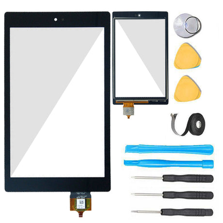 Kindle Fire HD 8 (6th Gen) Glass Screen Replacement parts and tools