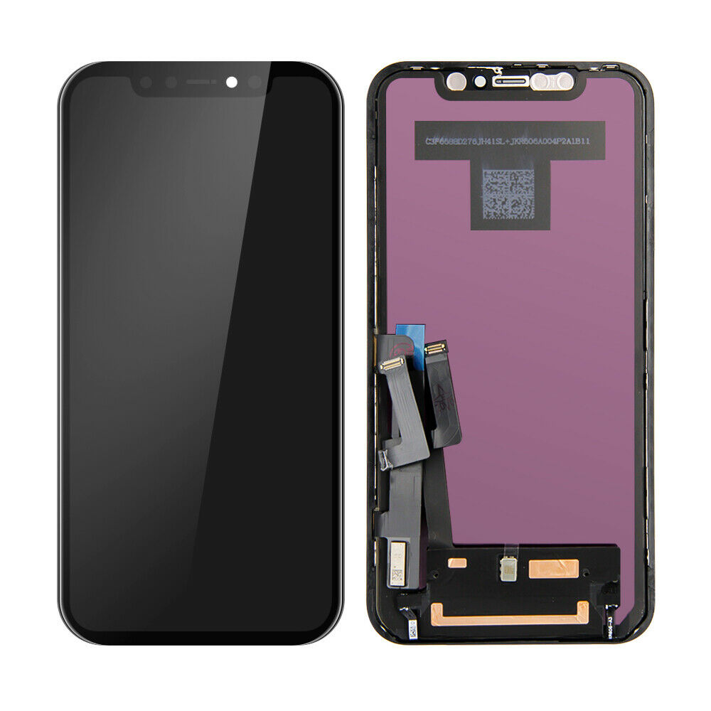 iPhone 11 Screen Replacement LCD Digitizer + Black Plate Premium Repair Kit