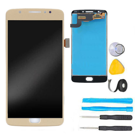 moto e4 screen replacement lcd gold plus tools
