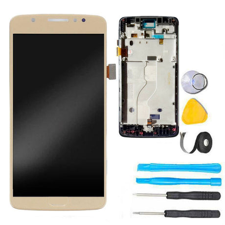 moto e4 screen replacement with frame