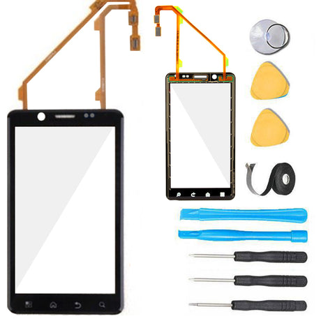 Droid Bionic Glass Screen Replacement parts plus tools