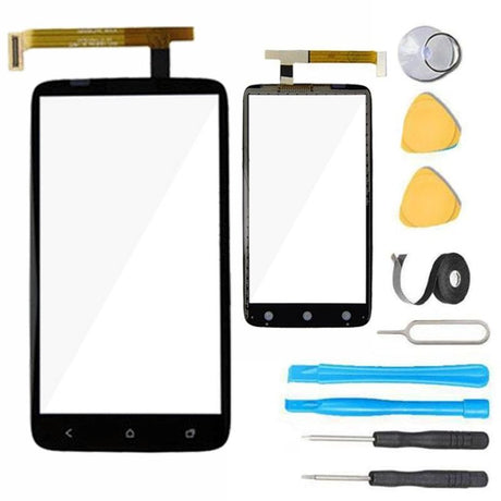HTC One X Glass Screen Replacement parts plus tools