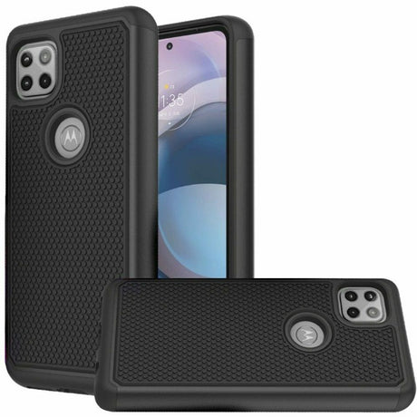 Motorola Moto G 5G 2020 Rugged Phone Case - Black