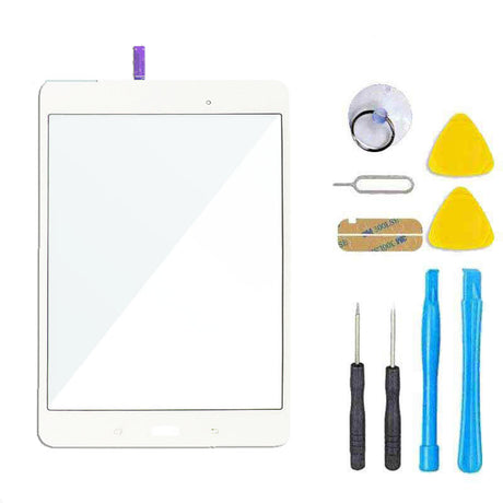 Samsung Galaxy Tab A 8.0 T350 T357 T355 T357 Screen Replacement Glass + Touch Digitizer Replacement Repair Kit SM-T350 - White