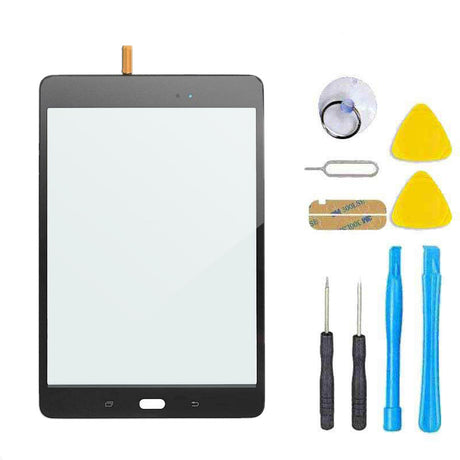 Samsung Galaxy Tab A 8.0 T350 T357 T355 T357 Screen Replacement Glass + Touch Digitizer Replacement Repair Kit SM-T350 - Black