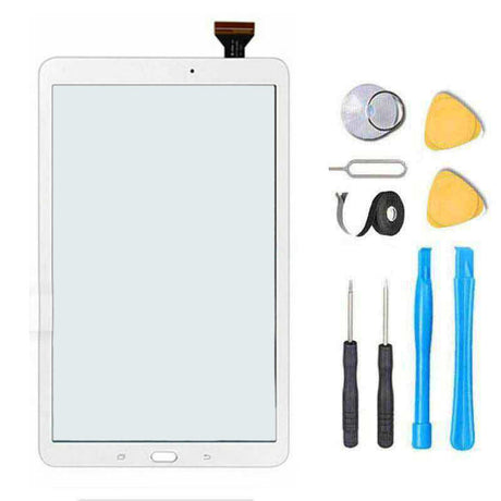 Samsung Galaxy Tab A 10.1" T580 T585 T587 Glass Screen Replacement Premium Repair Kit - White