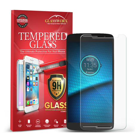 Motorola Droid Maxx 2 Tempered Glass Screen Protector