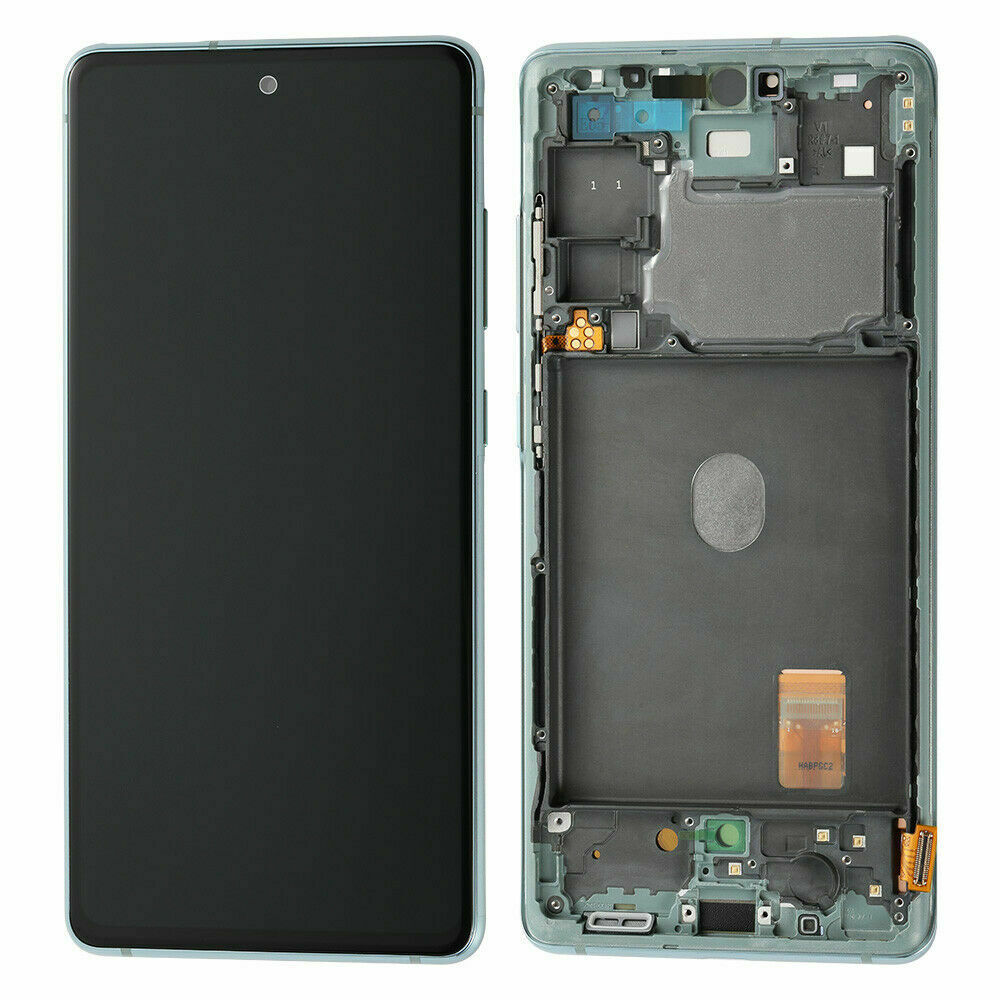 Samsung Galaxy S20 FE 5G Screen Replacement LCD with FRAME Repair Kit SM-G781 - Cloud Mint