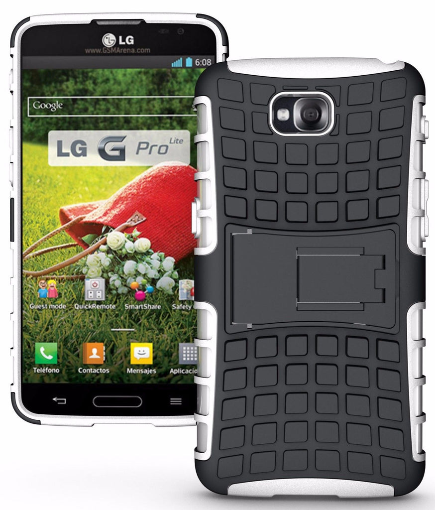Rugged Armor Protective Hard Case Cover - LG G Pro Lite