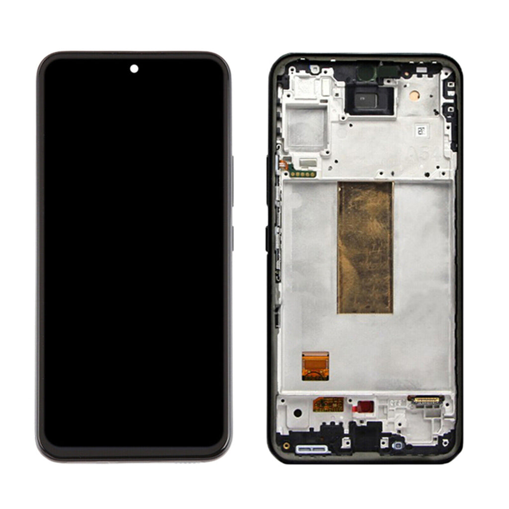 Samsung Galaxy A54 5G Screen Replacement Glass LCD + Digitizer  + FRAME Premium Repair Kit SM-A546 - Black