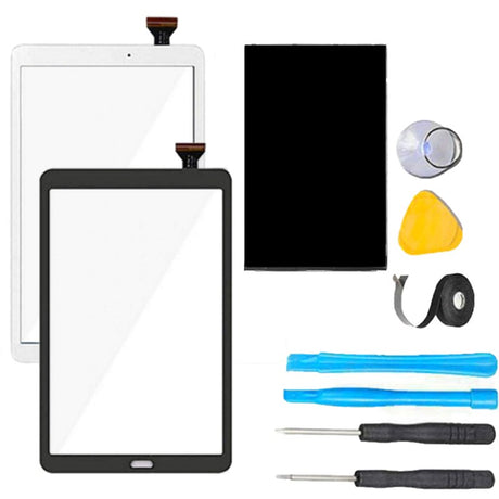 Samsung Galaxy Tab A 10.1 Screen Replacement +Glass LCD + Glass Touch Digitizer Premium Repair Kit - Black or White