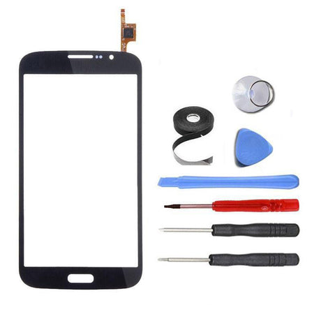Samsung Galaxy Mega 5.8 Duos i9150 i9152 Glass and Screen Digitizer Replacement Premium Repair Kit - Black