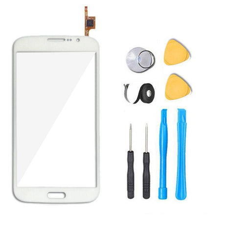Samsung Galaxy Mega 5.8 Glass and Screen Digitizer Replacement Premium Repair Kit - White
