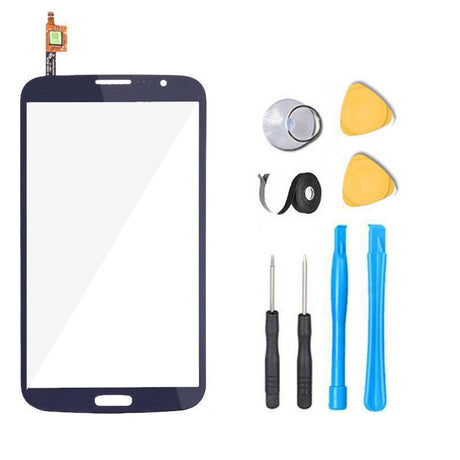 Samsung Galaxy Mega 6.3 Glass and Touchscreen Digitizer Replacement Premium Repair Kit - Blue