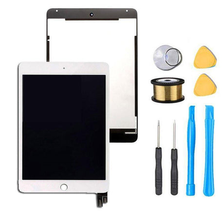 iPAD Mini 4 screen replacement white with tools