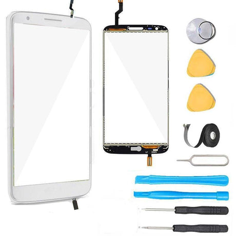 LG G2 Glass Screen Digitizer Replacement Premium Repair Kit - White