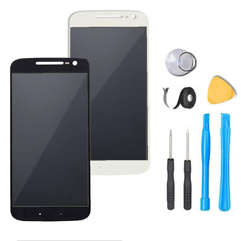 Motorola Moto G4 Plus Screen Replacement LCD + Digitizer Premium Repair Kit LTE XT1641 | XT1642 | XT1643 | XT1644 - Black or White