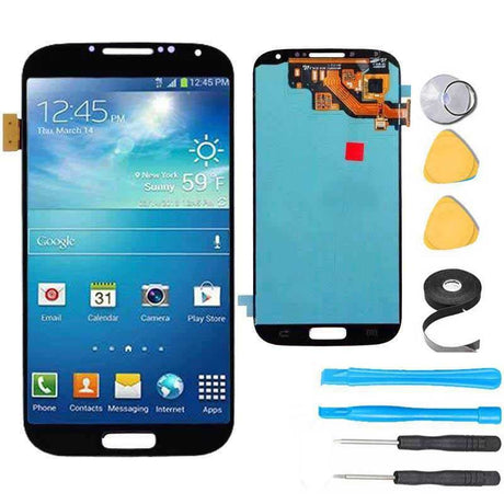 Samsung Galaxy S4 Screen Replacement + LCD + Touch Digitizer Assembly Premium Repair Kit - Black
