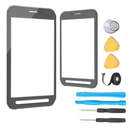 Samsung Galaxy S5 Active Glass Screen Replacement Premium Repair Kit - Gray