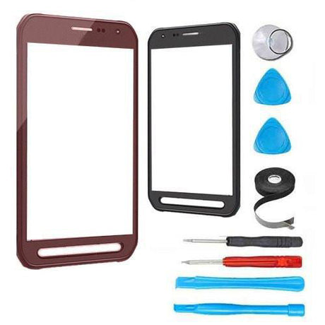 Samsung Galaxy S5 Active Glass Screen Replacement Premium Repair Kit - Red
