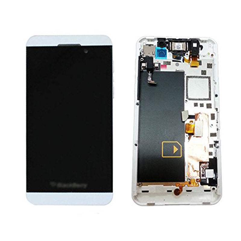 Blackberry Z10 Screen Replacement Glass + LCD + Digitizer + Frame Premium Repair Kit 3G 4G - Black