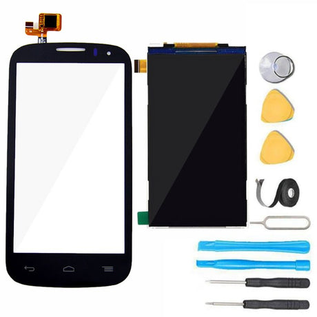Alcatel One Touch Pop C5 LCD Display and Glass Screen + Touch Digitizer Replacement Premium Repair Kit - Black