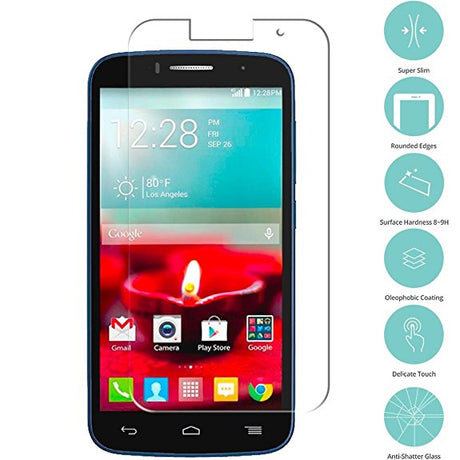 Alcatel One Touch Fierce 2 Premium Tempered Screen Protector