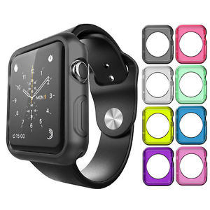 Apple Watch Series 3 Protective Silicone Bumper Case Cover