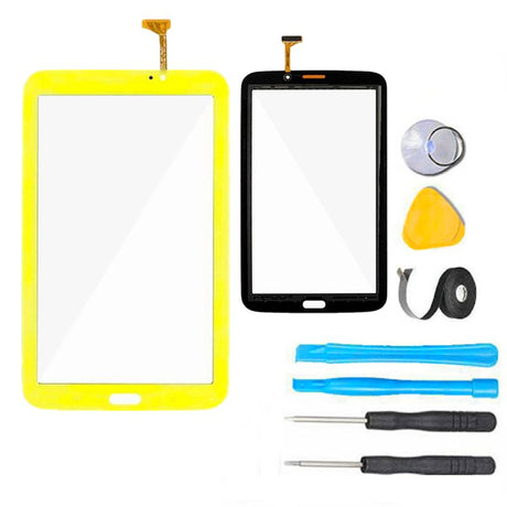 Samsung Galaxy Kids Tab 3 7" Glass Screen Replacement + Touch Digitizer Premium Repair Kit SM-T2105  - Yellow