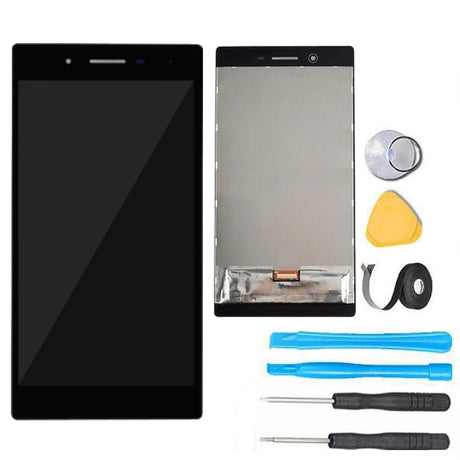 Lenovo Tab 3 7" Glass Screen + LCD Screen + Digitizer Assembly  Premium Repair Kit TB3-730 730F 730M 730X- Black