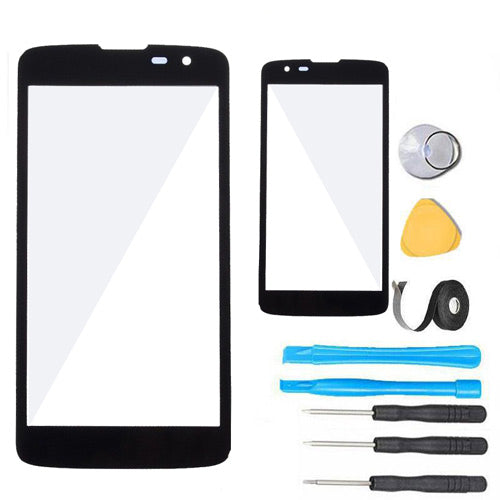 LG Q7 Glass Screen Replacement Premium Repair Kit X210 Q610 - Black