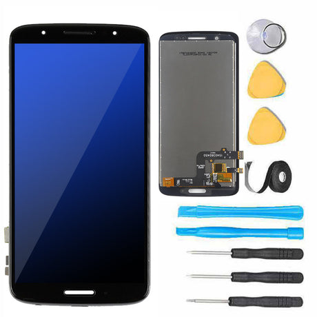 moto-g6-screen-replacement-black-with tools