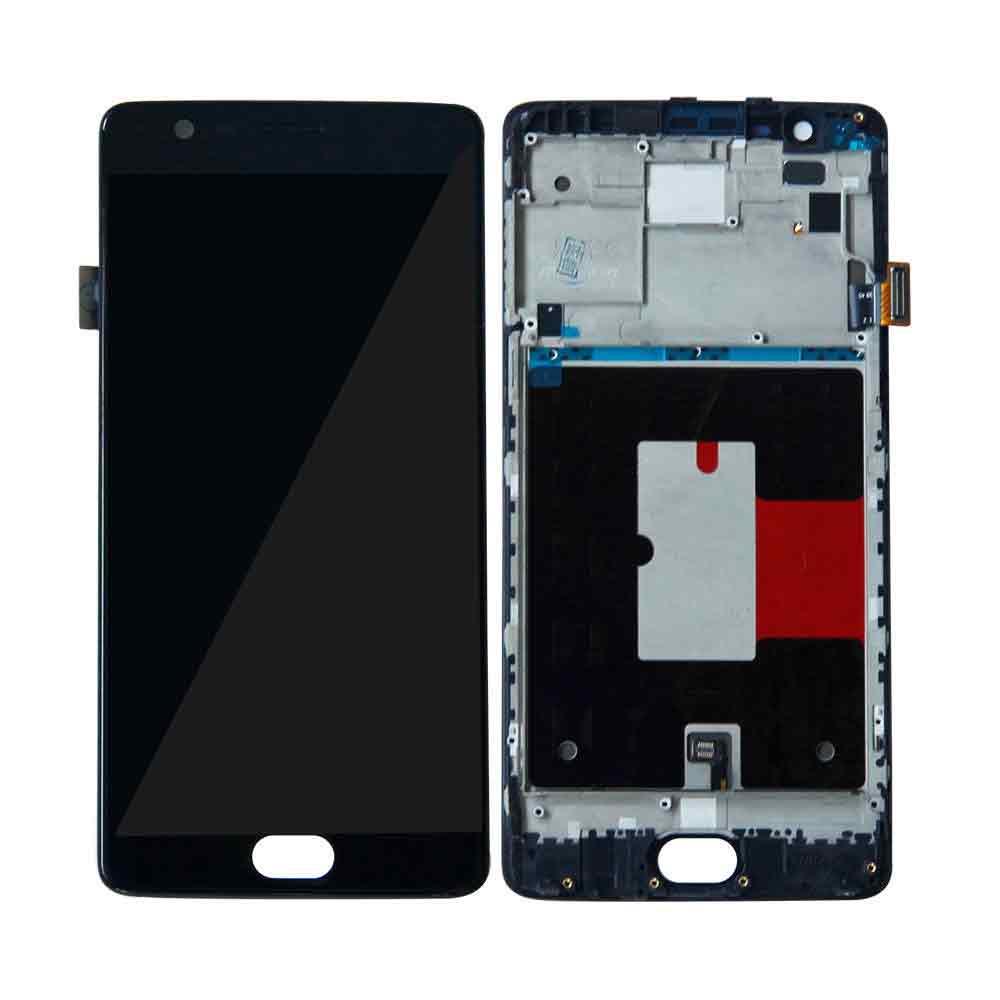 OnePlus 3T Screen Replacement Glass LCD Digitizer + Frame Premium Repair Kit