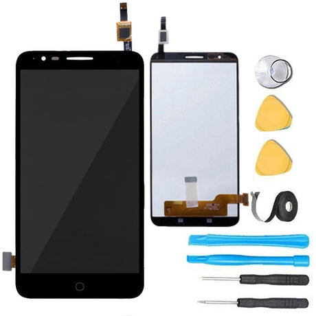 Alcatel One Touch Pop 4 Plus Screen Replacement LCD and Digitizer Premium Repair Kit 5056 5056A 5056D- Black