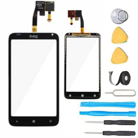 HTC Raider 4G Glass Screen Replacement parts plus tools