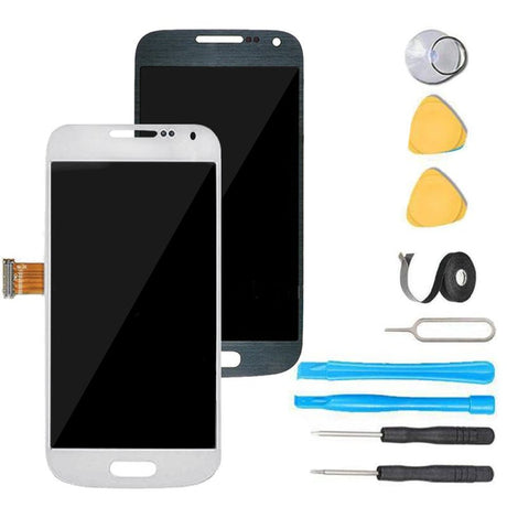 Samsung Galaxy S4 Mini Screen Replacement + LCD + Touch Digitizer Assembly Premium Repair Kit i9195 i9190 SPH-L520 - White or Black