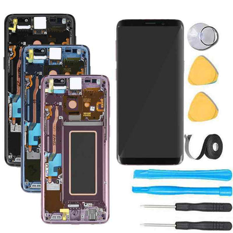 Samsung Galaxy S10 Screen Replacement LCD Screen Digitizer Assembly + Frame Premium Repair Kit G973