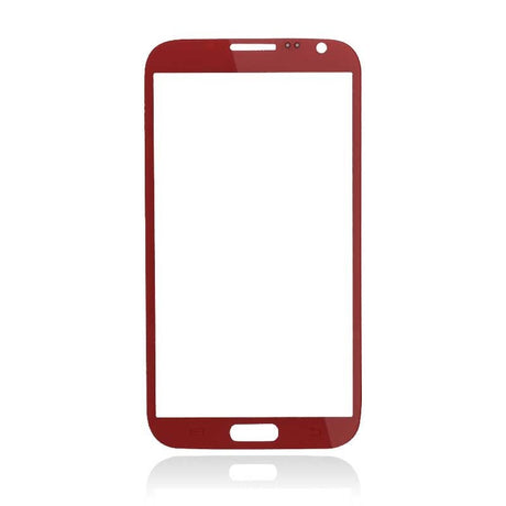 Samsung Galaxy Note 2 Glass Screen Replacement - Red - PhoneRemedies