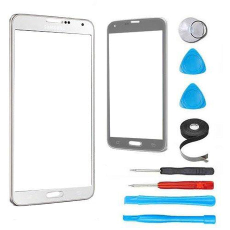 Samsung Galaxy Note 3 Glass Screen Replacement Premium Repair Kit - White